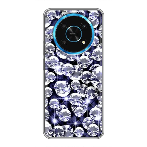 Чехол с рисунком «Бриллианты» для Huawei Honor Magic 6 Lite 5G Чехол с рисунком «Бриллианты» для Huawei Honor Magic 6 Lite 5G