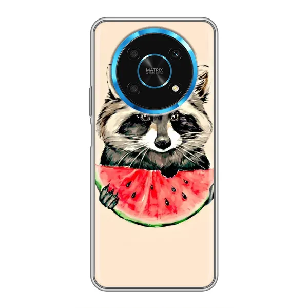 Чехол с рисунком «Енот» для Huawei Honor Magic 6 Lite 5G Чехол с рисунком «Енот» для Huawei Honor Magic 6 Lite 5G