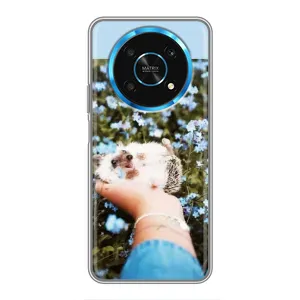 Чохли з зображенням різних тварин на Huawei Honor Magic 6 Lite 5G (Їжачок в руці)