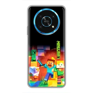 Чохли для Huawei Honor Magic 6 Lite 5G (Персонажі МайнКрафт) (Герой Майнкрафт)