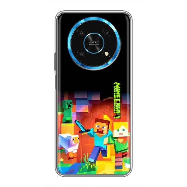 Чехол с рисунком «Герой Майнкрафт» для Huawei Honor Magic 6 Lite 5G Чехол с рисунком «Герой Майнкрафт» для Huawei Honor Magic 6 Lite 5G
