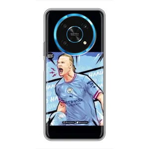 Чохли з принтом на Huawei Honor Magic 6 Lite 5G Футболіст (гол Ерлінг Холанд)