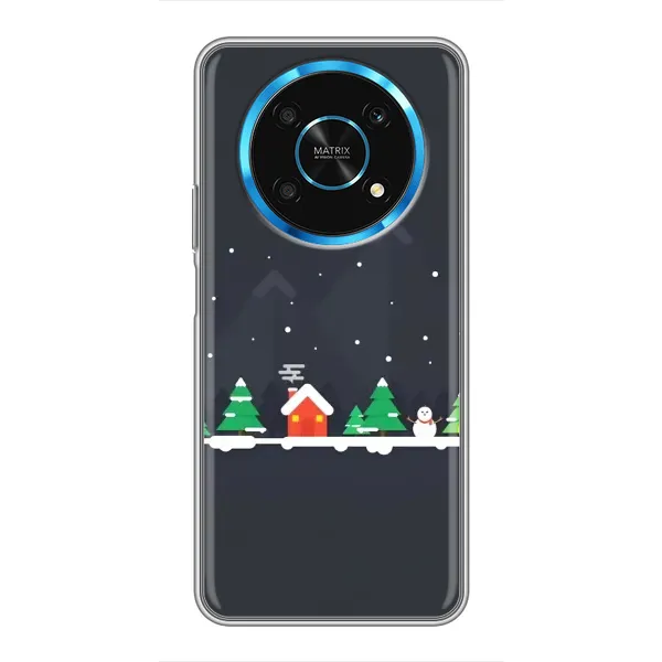 Чехол с рисунком «Город зимний» для Huawei Honor Magic 6 Lite 5G Чехол с рисунком «Город зимний» для Huawei Honor Magic 6 Lite 5G