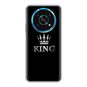 Чохол (Корона на чорному фоні) для Хуавей Хонор Магік 6 Лайт 5G (KING)