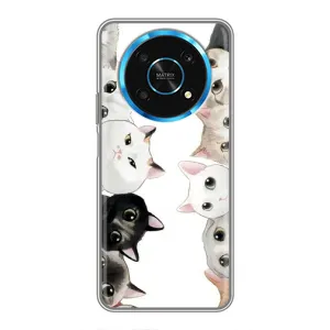 Силіконовий чохол з котиком для Huawei Honor Magic 6 Lite 5G (Коти)