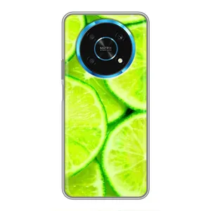 Чехол с изображением вкусной еды для Huawei Honor Magic 6 Lite 5G (Лайм)