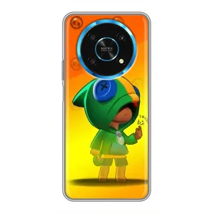 Чохол Бравл Старс для Huawei Honor Magic 6 Lite 5G (LEON в кофті)