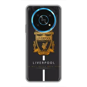 Силиконовые Чехлы принт Футбол на Huawei Honor Magic 6 Lite 5G (Liverpool)