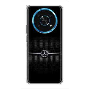 Силиконовый бампер с картинкой машины на Huawei Honor Magic 6 Lite 5G (Mercedes)