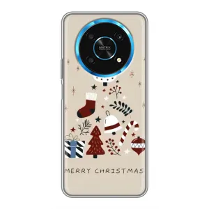 Чохол Санта Клаус для Huawei Honor Magic 6 Lite 5G (Merry Christmas)