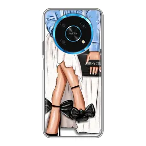 Силіконовый Чохол на Huawei Honor Magic 6 Lite 5G з картинкой Модных девушек (Мода)