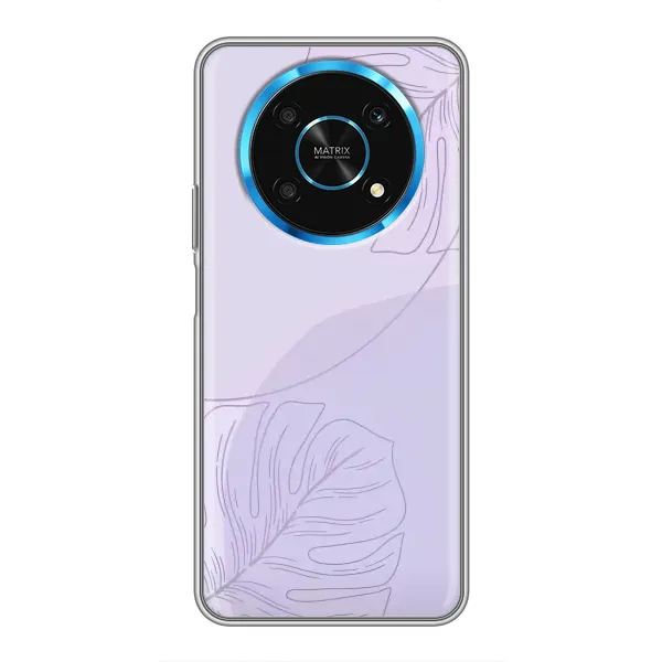 Чехол с рисунком «Монстера фиолетовая» для Huawei Honor Magic 6 Lite 5G Чехол с рисунком «Монстера фиолетовая» для Huawei Honor Magic 6 Lite 5G