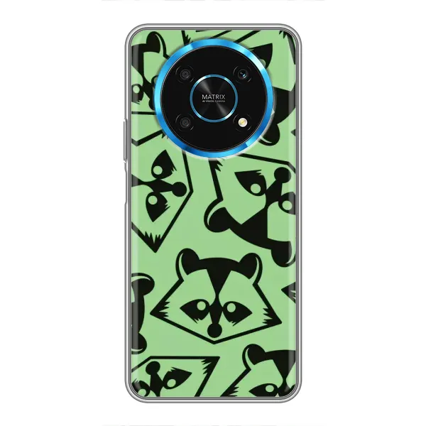 Чехол с рисунком «Мордочки Енота» для Huawei Honor Magic 6 Lite 5G Чехол с рисунком «Мордочки Енота» для Huawei Honor Magic 6 Lite 5G
