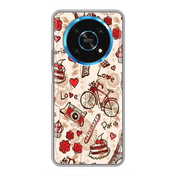 Чехол с рисунком «Париж мечта» для Huawei Honor Magic 6 Lite 5G Чехол с рисунком «Париж мечта» для Huawei Honor Magic 6 Lite 5G