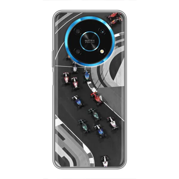 Чехол с рисунком «Гонки ф1» для Huawei Honor Magic 6 Lite 5G Чехол с рисунком «Гонки ф1» для Huawei Honor Magic 6 Lite 5G