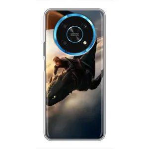 Чехол дракон Беззубик для Huawei Honor Magic 6 Lite 5G (Полет Беззубика)