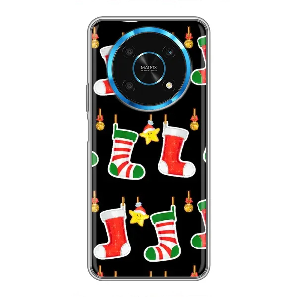 Чехол с рисунком «Рождественские подарки» для Huawei Honor Magic 6 Lite 5G Чехол с рисунком «Рождественские подарки» для Huawei Honor Magic 6 Lite 5G