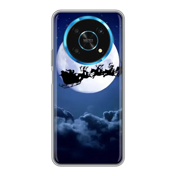 Чехол с рисунком «Санта - луна» для Huawei Honor Magic 6 Lite 5G