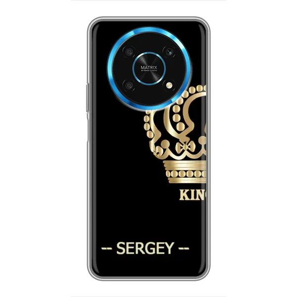 Чехол с рисунком «SERGEY» для Huawei Honor Magic 6 Lite 5G
