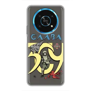 Чохли з принтом (Воїни ЗСУ) для Huawei Honor Magic 6 Lite 5G (Слава ЗСУ)