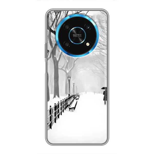 Чехол с рисунком «Снегом замело» для Huawei Honor Magic 6 Lite 5G Чехол с рисунком «Снегом замело» для Huawei Honor Magic 6 Lite 5G