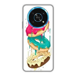 Чехол с изображением вкусной еды для Huawei Honor Magic 6 Lite 5G (Сочные пончики)