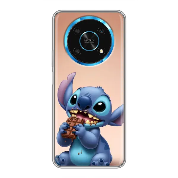 Чехол с рисунком «Стич с шоколадом» для Huawei Honor Magic 6 Lite 5G
