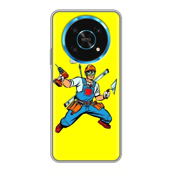 Чехол с рисунком «Строитель» для Huawei Honor Magic 6 Lite 5G Чехол с рисунком «Строитель» для Huawei Honor Magic 6 Lite 5G