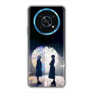 Чохол з картинкою Венсдей на Huawei Honor Magic 6 Lite 5G (Внсдей і Енід)