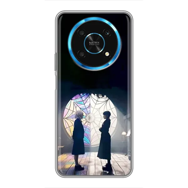 Чехол с рисунком «Уэнсдей и Энди» для Huawei Honor Magic 6 Lite 5G Чехол с рисунком «Уэнсдей и Энди» для Huawei Honor Magic 6 Lite 5G