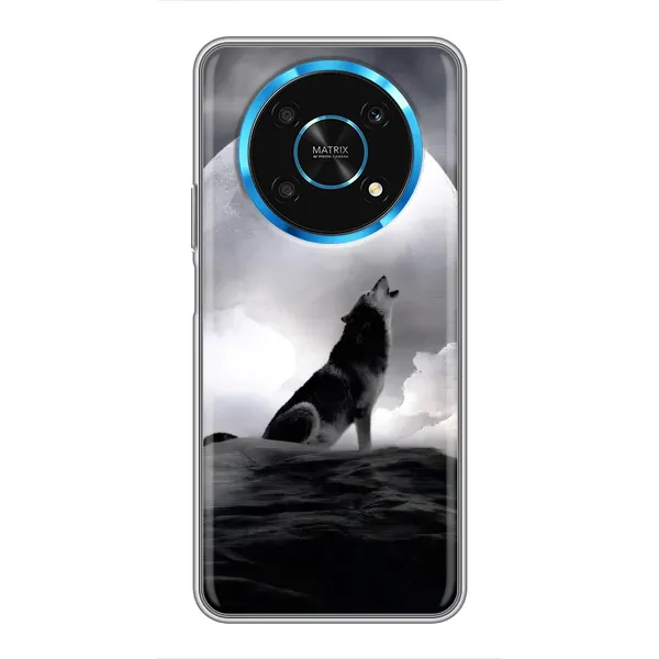 Чехол с рисунком «Волк и луна» для Huawei Honor Magic 6 Lite 5G Чехол с рисунком «Волк и луна» для Huawei Honor Magic 6 Lite 5G