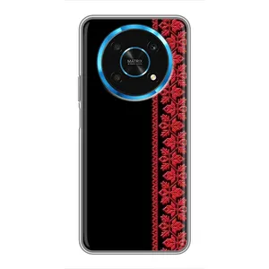 Силиконовый Чехол на Huawei Honor Magic 6 Lite 5G с картинкой Вышиванки