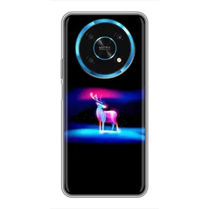 Силіконовий бампер з картинкою звірів для Huawei Honor Magic 6 Lite 5G (Яскравий олень)