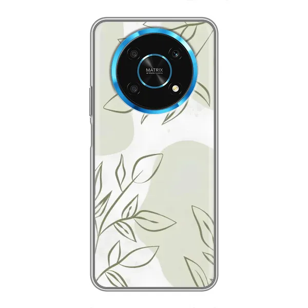 Чехол с рисунком «Зелёный дизайн» для Huawei Honor Magic 6 Lite 5G Чехол с рисунком «Зелёный дизайн» для Huawei Honor Magic 6 Lite 5G