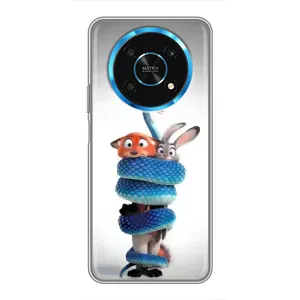 Силіконовий чохол з принтом Зоотрополіс для Huawei Honor Magic 6 Lite 5G (Змія Зоо)