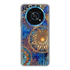 Чехлы со смыслом для Huawei Honor Magic 6 Lite 5G (Золотые узоры)