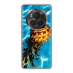Чехол с изображением вкусной еды для Huawei Honor Magic 6 Pro (Ананас)