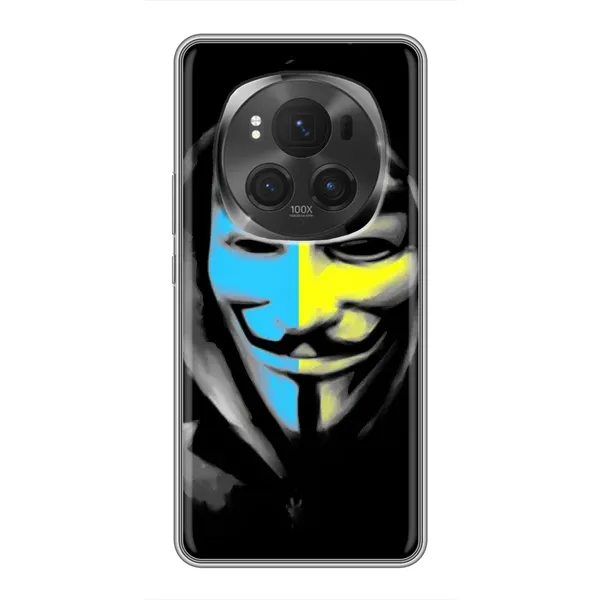 Чехол с рисунком «Анонимус патриот» для Huawei Honor Magic 6 Pro Чехол с рисунком «Анонимус патриот» для Huawei Honor Magic 6 Pro