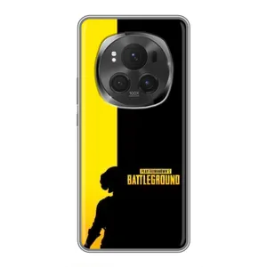 Чехол (TPU) с картинкой "Лого Пабг" на Хорон Меджик 6 Про (Battlegrounds)
