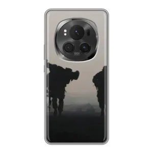 Чохли на військову тематику для Huawei Honor Magic 6 Pro (Бій солдат)