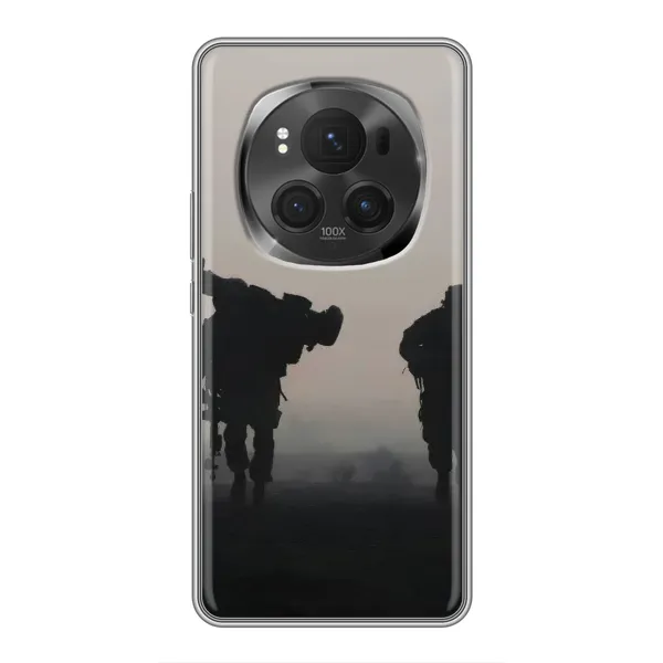 Чехол с рисунком «Бой солдат» для Huawei Honor Magic 6 Pro Чехол с рисунком «Бой солдат» для Huawei Honor Magic 6 Pro