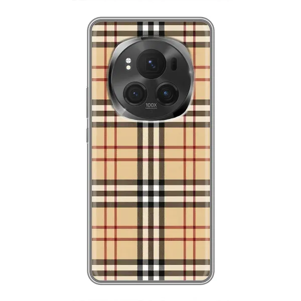 Чехол с рисунком «Burberry стиль» для Huawei Honor Magic 6 Pro Чехол с рисунком «Burberry стиль» для Huawei Honor Magic 6 Pro