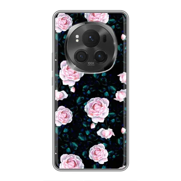 Чехол с рисунком «Чайные розы» для Huawei Honor Magic 6 Pro Чехол с рисунком «Чайные розы» для Huawei Honor Magic 6 Pro