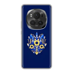 Чехол Укр Символика для Huawei Honor Magic 6 Pro (Цветущий Герб)