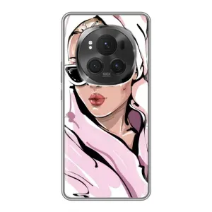 Чехол с картинкой Модные Девчонки Huawei Honor Magic 6 Pro (Девушка в халате)