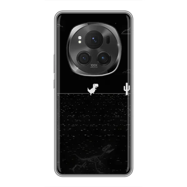 Чехол с рисунком «Динозаврик» для Huawei Honor Magic 6 Pro Чехол с рисунком «Динозаврик» для Huawei Honor Magic 6 Pro