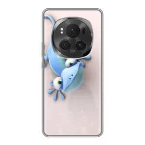 Чехлы с изображением разных животных для Huawei Honor Magic 6 Pro (Геккон)