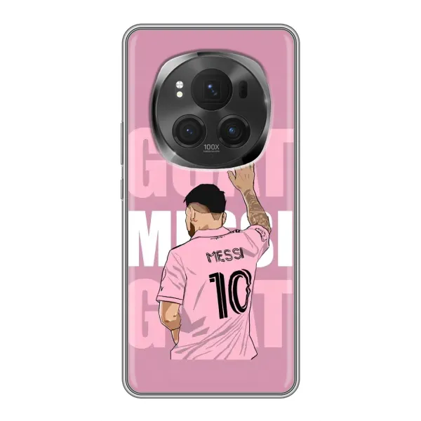 Чехол с рисунком «GOAT MESSI» для Huawei Honor Magic 6 Pro