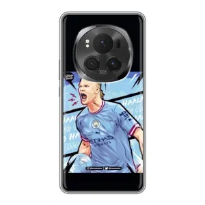 Чехлы с принтом для Huawei Honor Magic 6 Pro Футболист (гол Эрлинг Холланд)