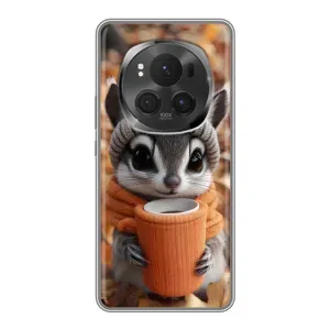 Друкований чохол 'Звірята з кавою' для Huawei Honor Magic 6 Pro